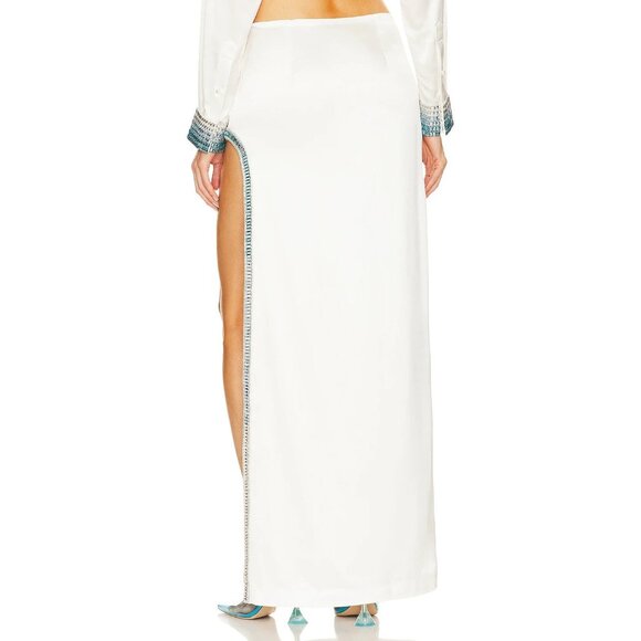 retrofete Aline Skirt in White Crystal - Picture 4 of 6